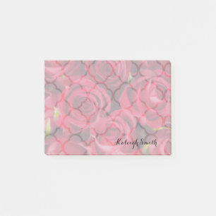 Personalisierte Rote Rosen - Anmerkungen Post-it Klebezettel