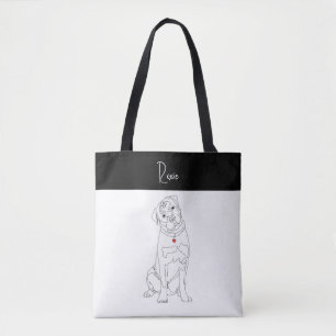Personalisierte Rottweiler-Kunst und Name
