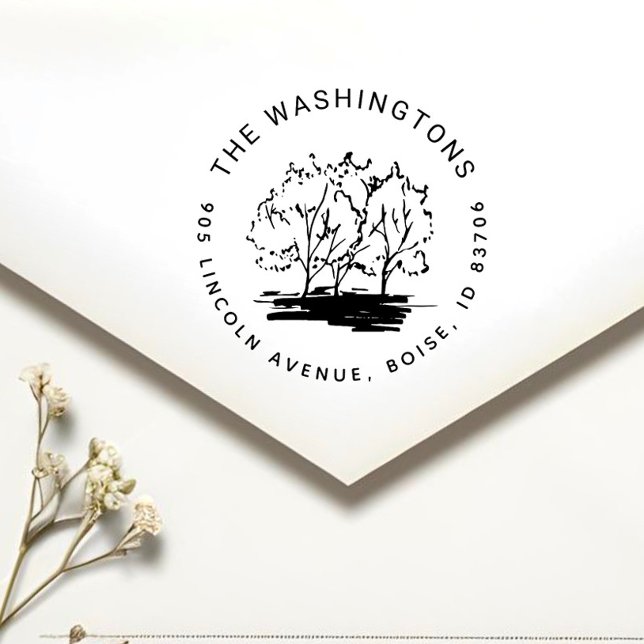 Personalisierte Rücksendeadresse Permastempel (Von Creator hochgeladen)