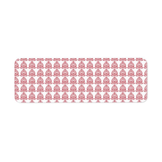 Personalisierte Rücksendeadressen-Aufkleber für Sc (Vorne)