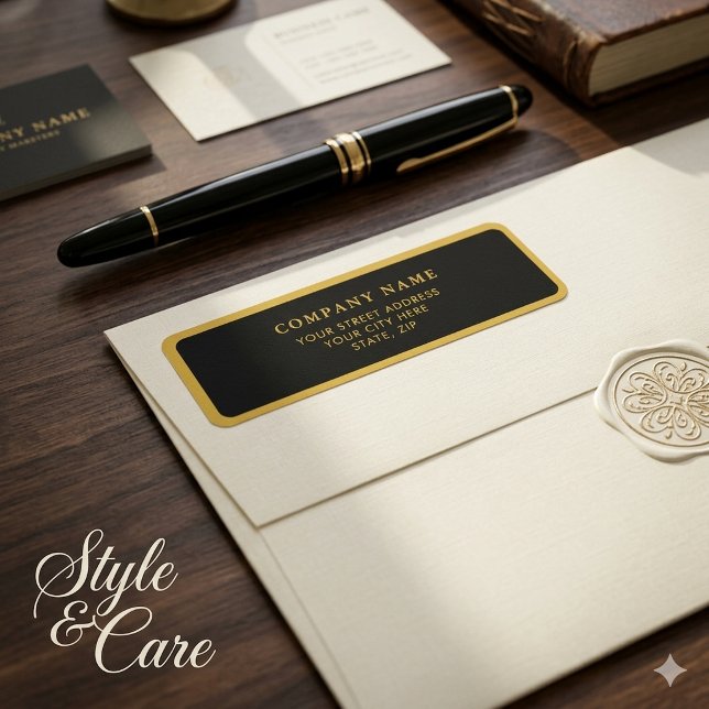 Personalisierte Rücksendeadressen-Aufkleber - Text (Personalized Return Address Labels - Add Your Text)