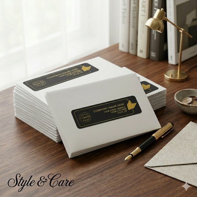 Personalisierte Rücksendeadressen-Aufkleber - Text (Personalized Return Address Labels - Add Your Text)