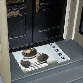 Personalisierte Rugby-Türmatte Fußmatte