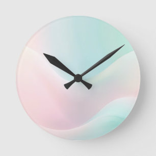 Personalisierte runde Uhr