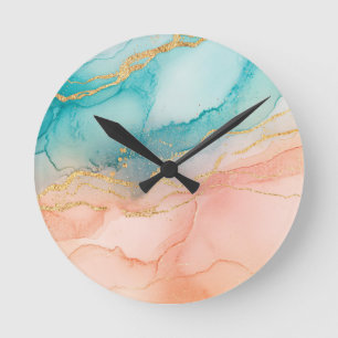 Personalisierte runde Uhr