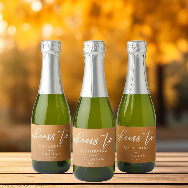 Personalisierte Rustikale Gold Hochzeit im Herbst  (Von Creator hochgeladen)
