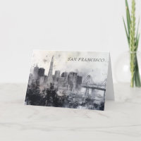 Personalisierte San Francisco-Karte