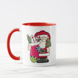 Personalisierte Santa Tasse Santa Claus Tasse