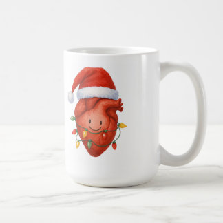 Personalisierte Santa's EKG Tech Kaffeetasse