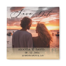 Personalisierte Save the Date Hochzeit in Urlaubso