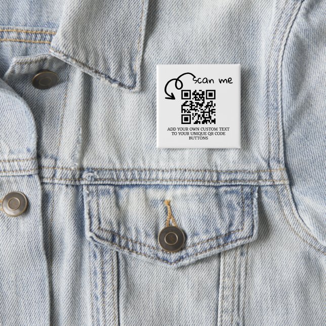 Personalisierte, scannable Website mit QR-Code Button (Beispiel)