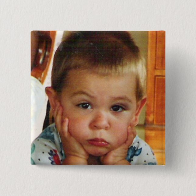 Personalisierte Schaltfläche für den Foto Square Button (Vorderseite)