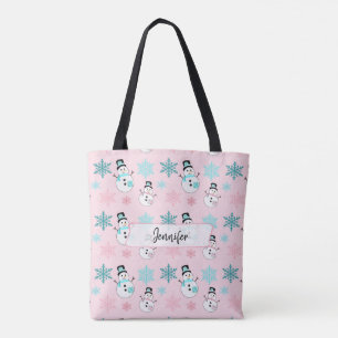 Personalisierte Schneemänner und Snowflakes Weihna