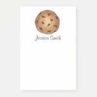 Personalisierte Schokolade Chip Cookie Post It Not