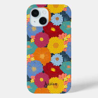 Personalisierte, schöne und lebendige Wildblume Case-Mate iPhone Hülle