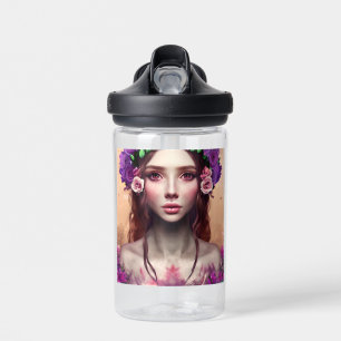 Personalisierte Schöne Verzauberung Fantasy AI Art Trinkflasche