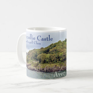 Personalisierte schottische MacDougall Clan Castle Kaffeetasse
