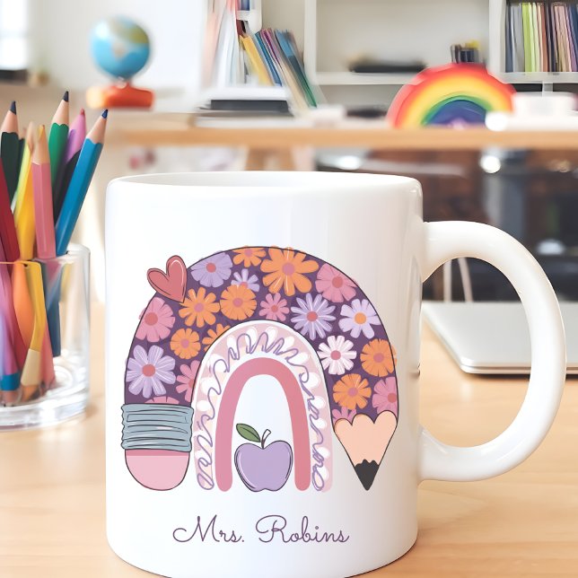 Personalisierte Schulleiterin, Lehrerin Kaffeetasse (Von Creator hochgeladen)