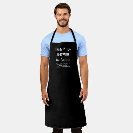Personalisierte Schürze