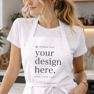 Personalisierte Schürze   Design-Upload Individuel