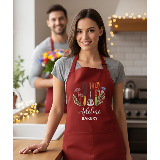Personalisierte Schürze für Frauen und Männer (Personalized Baking Apron for Women & Men
Custom Printed Apron)