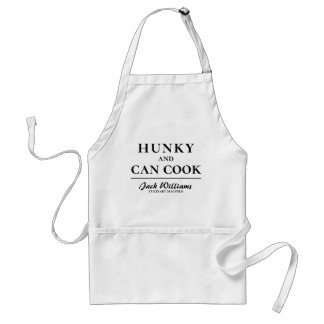 Personalisierte Schürze mit Hunky Design