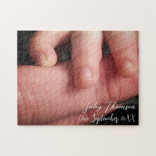 Personalisierte Schwangerschaftsankündigung Puzzle