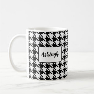Personalisierte Schwarz/Weiß Klassische Tasse, 11 Kaffeetasse