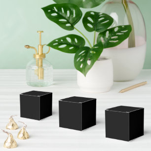 Personalisierte schwarze Geschenkboxen – klassisch Geschenkschachtel