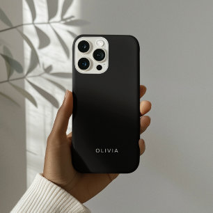 "Personalisierte schwarze Handyhülle mit individue iPhone 16 Pro Hülle