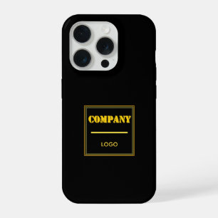 Personalisierte schwarze moderne benutzerdefiniert iPhone 15 pro hülle
