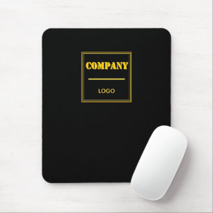 Personalisierte schwarze moderne benutzerdefiniert mousepad