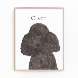 Personalisierte Schwarzspielkunst Fotodruck