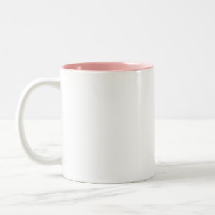 Personalisierte Schweine-Tasse Zweifarbige Tasse