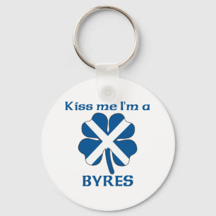 Personalisierte Scottish küssen mich, den ich Schlüsselanhänger