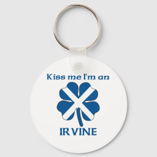Personalisierte Scottish küssen mich, den ich Schlüsselanhänger