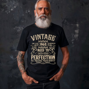 Personalisierte sechzig Vintage-Geschenke zum 60. T-Shirt