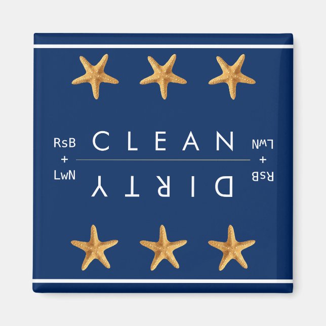 Personalisierte Seestreitkräfte/Gelbstäbchen saube Magnet (Vorne)