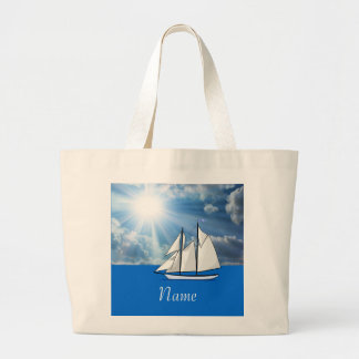 Personalisierte Segeln-Tasche Jumbo Stoffbeutel