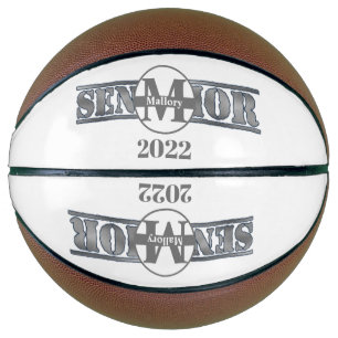Personalisierte Senioren-Erinnerungsstücke Basketball