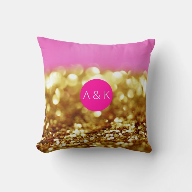 Personalisierte Sequin Pillow Kissen (Vorderseite)
