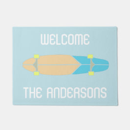 Personalisierte Skateboard-Skateboarder Fußmatte