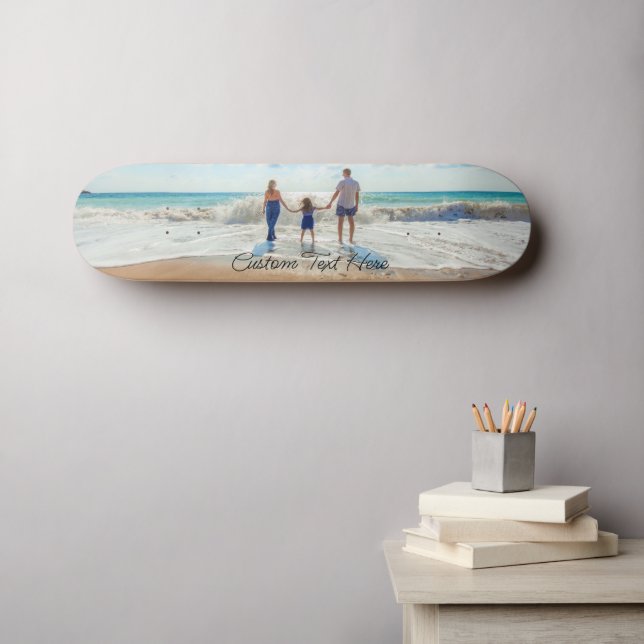 Personalisierte Skateboard und benutzerdefinierter (Wandkunst (Horz))