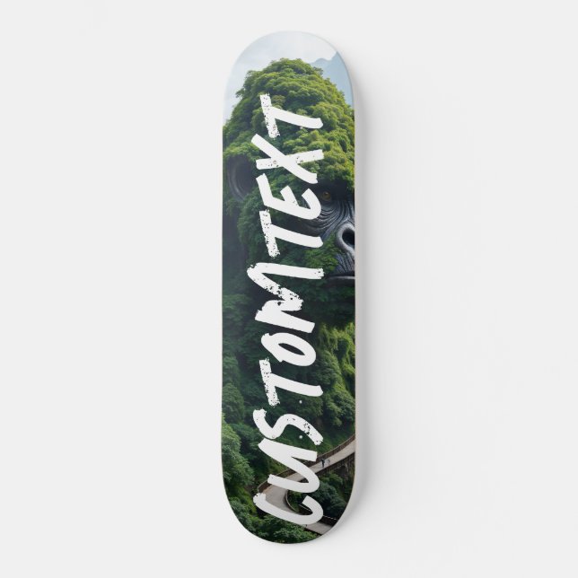 Personalisierte Skateboardbaumen Skateboard (Vorderseite)