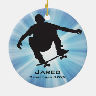 Personalisierte Skateboarden Keramikornament