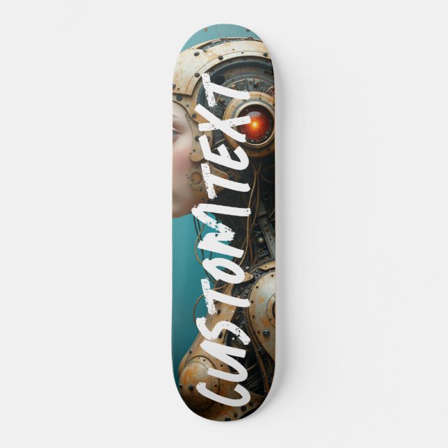 Personalisierte Skateboardmaschine Skateboard (Vorderseite)