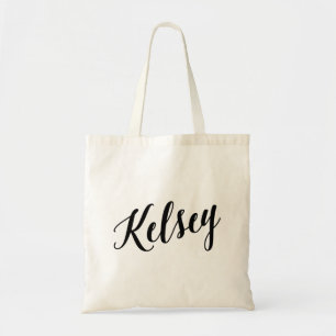 Personalisierte Skript-Taschen-Tasche Kelsey Tragetasche
