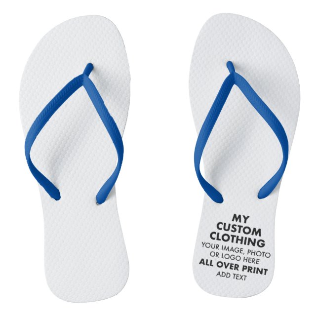 Personalisierte SLIM-STREIFFLOPS von MÄNNERN Flip Flops (Fußbett)