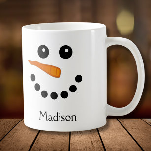 Personalisierte Snowman-Tasse Kaffeetasse