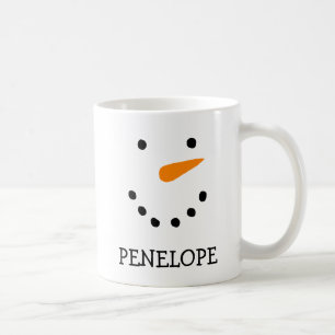 Personalisierte Snowman-Tasse Tasse